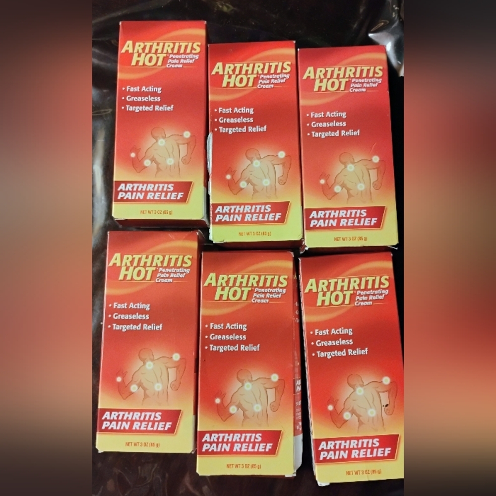 Arthritis Hot Pain Relief Cream (6)